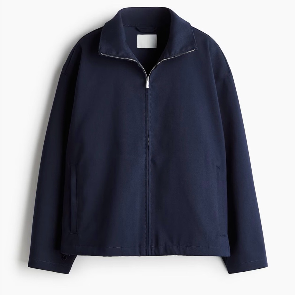 Hm ladies navy twill jacket